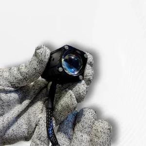 Light pro x1 plus with black and blue nylon braided protection plus