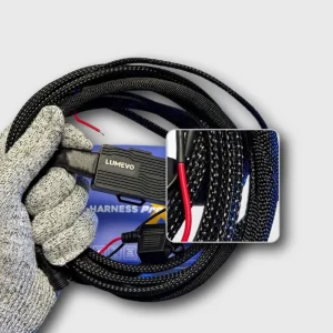 harness pro x3 black Braided